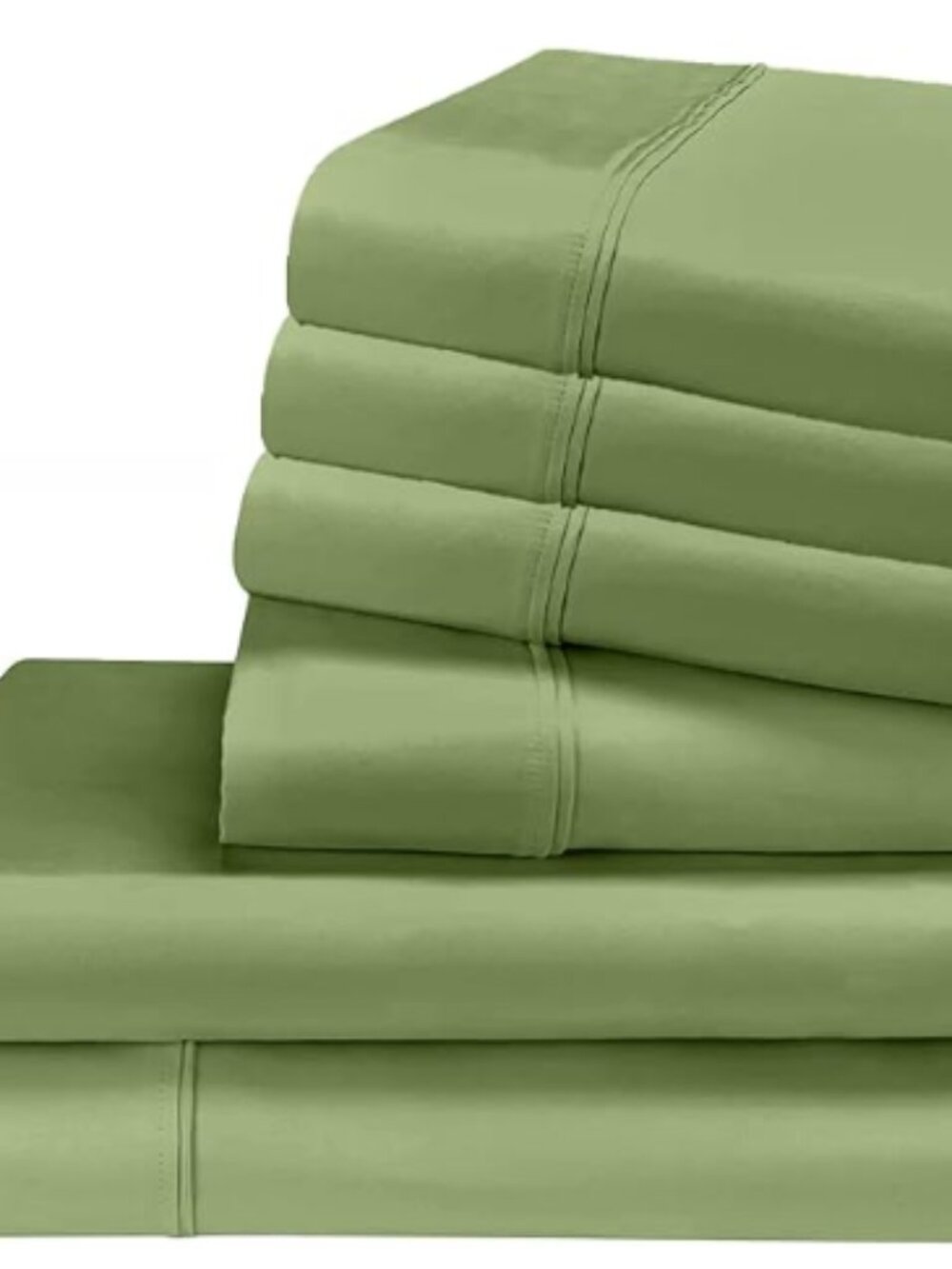 GIZA 6 piece Organic Egyptian King Size Sheet set - NEW